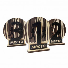 Приз из дерева (2-слойный) с УФ-печатью