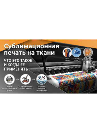 Сублимационная печать на ткани: что это такое и когда её применять