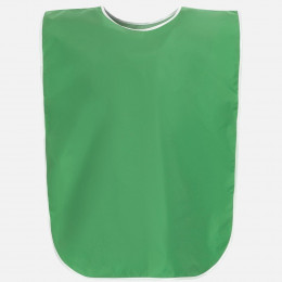 Манишка Member, зеленая с белым