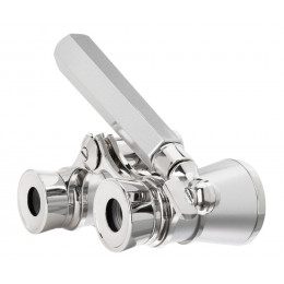 Театральный бинокль-лорнет Broadway 325E, серебристый