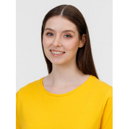 Футболка женская E190 желтая