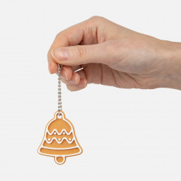 Мини-подвеска «Пряник», 3D-печать на заказ, колокольчик