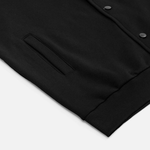 Бомбер унисекс Nuppu, черный