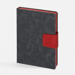Ежедневник Grande Strap на заказ, датированный, черный