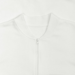 Бомбер унисекс Townie, молочно-белый