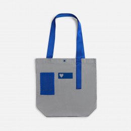 Шопер-конструктор Taga с синими элементами