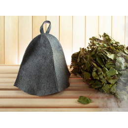 Банная шапка Heat Off, серая