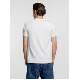 Футболка унисекс T-Bolka 160, белая (теплый оттенок)