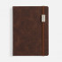 Ежедневник Urban Metal, недатированный, коричневый