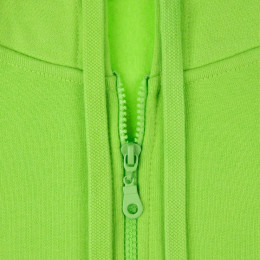 Толстовка на молнии с капюшоном Siverga Heavy 2.0, зеленое яблоко