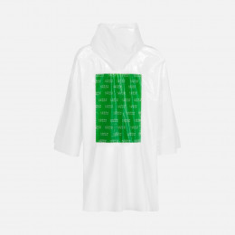 Дождевик-плащ CloudTime с печатью в один цвет на заказ