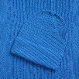 Шарф Nobilis Mono, синий (аква)