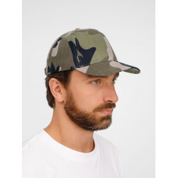 Бейсболка Buffalo, зеленый камуфляж