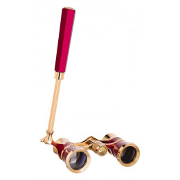 Театральный бинокль-лорнет Broadway 325E, красный