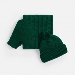 Варежки Nordkyn, темно-зеленые