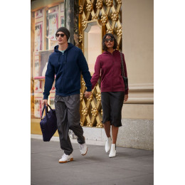 Толстовка на молнии с капюшоном женская Queen, красная