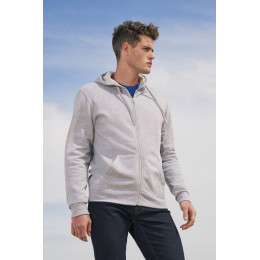 Толстовка унисекс Stone, черный меланж