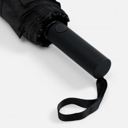 Зонт складной с УФ-защитой Ribstar, черный