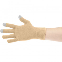 Перчатки сенсорные Urban Flow, бежевые