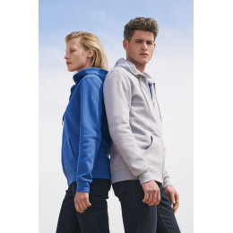 Толстовка унисекс Stone, черный меланж