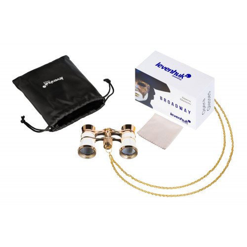 Театральный бинокль Broadway 325B, белый