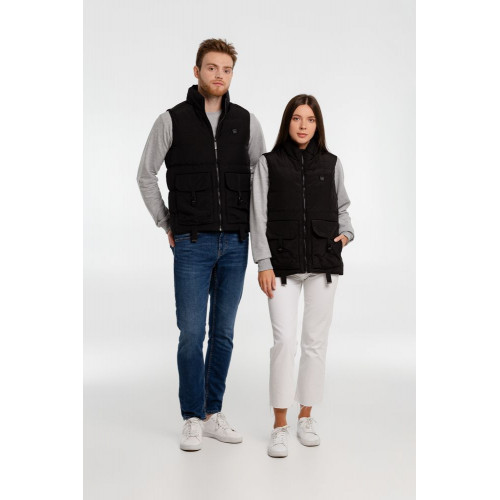 Жилет с подогревом Thermalli Zermatt, черный