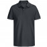Рубашка поло унисекс Pacific, темно-серая (графит)