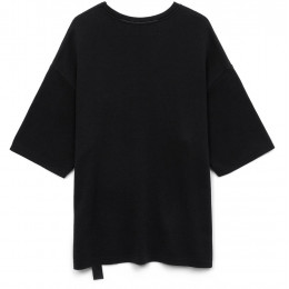 Джемпер с коротким рукавом Siluetti Volumica, черный