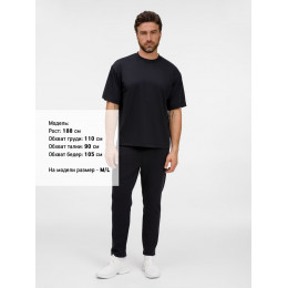 Футболка из бифлекса Morfiss, черная