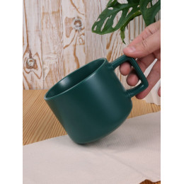 Чашка Jumbo, ver.2, матовая, зеленая