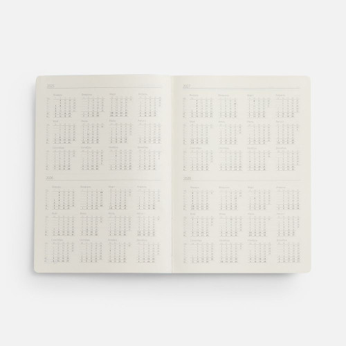 Ежедневник Petrus Flap, недатированный, серый