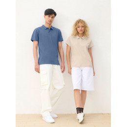 Рубашка поло женская Pulse Women, синяя (деним)