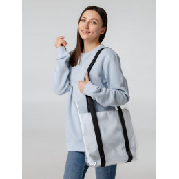 Шопер Clarity с белым органайзером, прозрачный