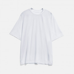 Футболка из бифлекса Morfiss, белая