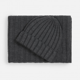 Шарф Metelitsa, темно-серый меланж