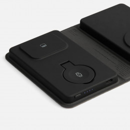 Внешний аккумулятор с беспроводной зарядкой reCover 8000 мАч, черный