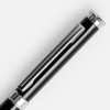 Ручка шариковая Finn Chrome, черная