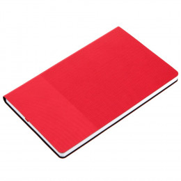 Ежедневник Knit, недатированный, красный