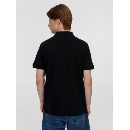 Рубашка поло унисекс Pacific, черная