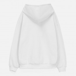 Толстовка унисекс оверсайз Sartoro, белая