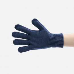 Перчатки Nobilis Mono, синий меланж (кобальт)