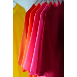 Футболка унисекс Sporty 140, лимонно-желтая