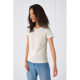 Футболка женская E150 Inspire (Organic), коричневая (мокко)