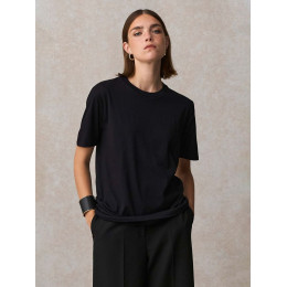 Футболка унисекс Lyam, черная