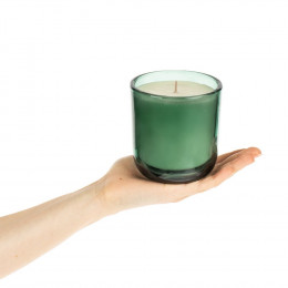 Ароматическая свеча Vitral, дубовый мох и пачули, зеленая