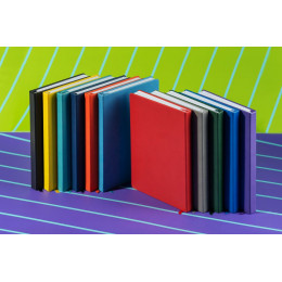 Ежедневник New Latte, недатированный, красный