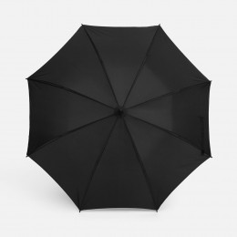 Зонт-трость Hidecolor с цветными спицами, черный с синим