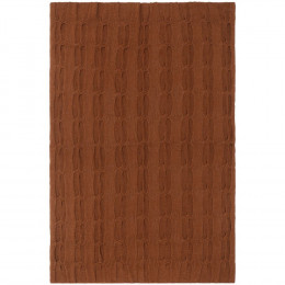 Плед Snefald, коричневый (темное золото)