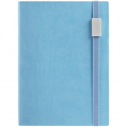 Ежедневник Vivian Metal, недатированный, голубой