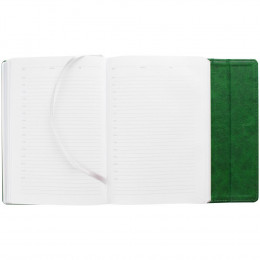 Ежедневник Flap на заказ, недатированный, зеленый